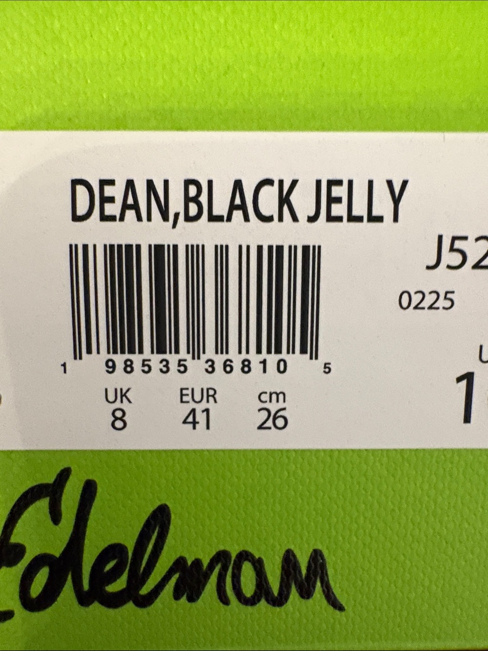 NWT Sam Edelman Black and Gold Script Jelly Flip Sandals Size 10 - Picture 5 of 7